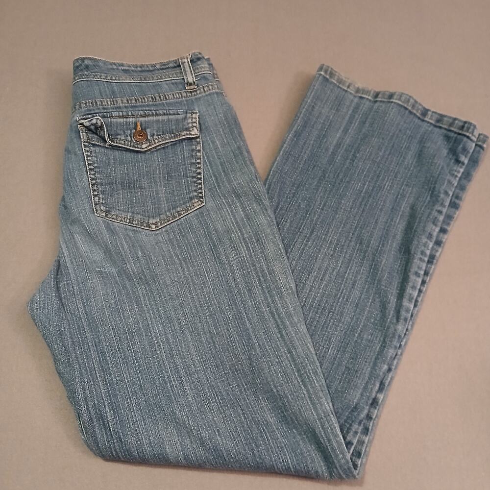 Gloria Vanderbilt "The Flattering Fit" Bootcut Jeans Women's Size 10 Medium Wash